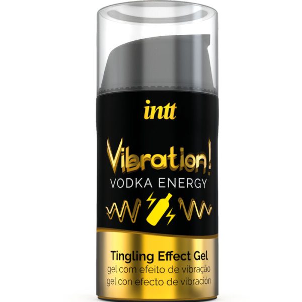 INTT - POTENTE ESTIMULANTE ÍNTIMO VIBRANTE GEL LIQUIDO VODKA 15ML