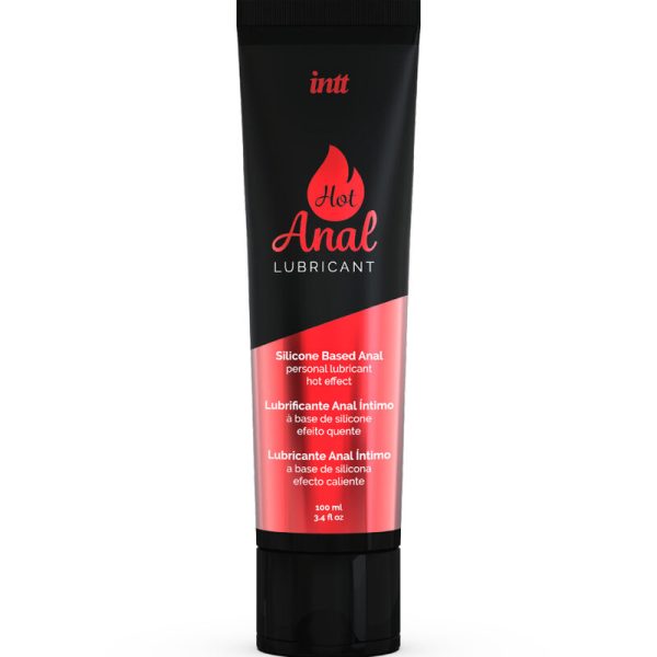 LUBRICANTES INTT - LUBRICANTE ANAL ÍNTIMO A BASE DE SILICONA CON EFECTO CALENTAMIENTO