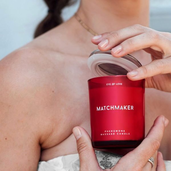 OJO DEL AMOR - VELA DE MASAJE MATCHMAKER ATTRACTH DIAMANTE ROJO 150 ML - Imagen 8