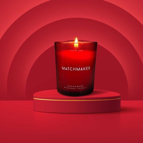 OJO DEL AMOR - VELA DE MASAJE MATCHMAKER ATTRACTH DIAMANTE ROJO 150 ML - Imagen 6