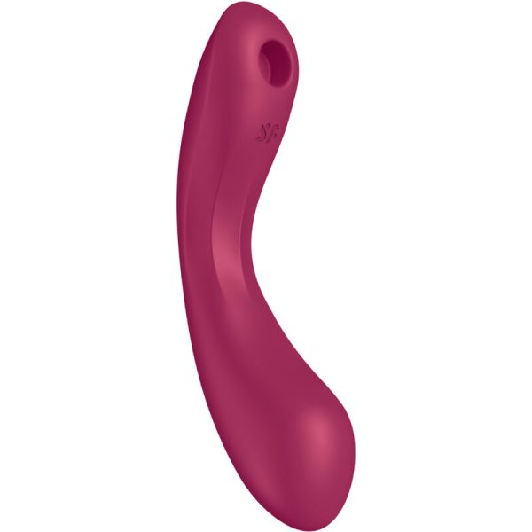 SATISFYER - CURVA TRINITY 1 AIRE PULSO VIBRACIÓN ROJO ROJO TALLA 1 - Imagen 2