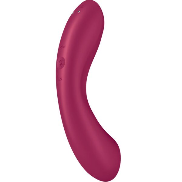 SATISFYER - CURVA TRINITY 1 AIRE PULSO VIBRACIÓN ROJO ROJO TALLA 1 - Imagen 5