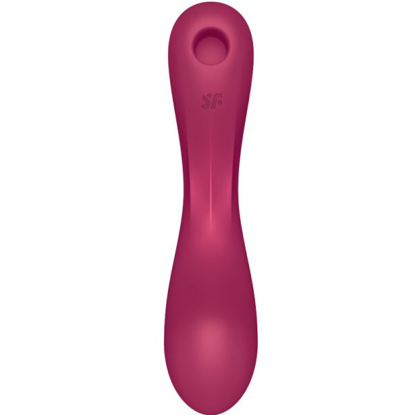 SATISFYER - CURVA TRINITY 1 AIRE PULSO VIBRACIÓN ROJO ROJO TALLA 1 - Imagen 4