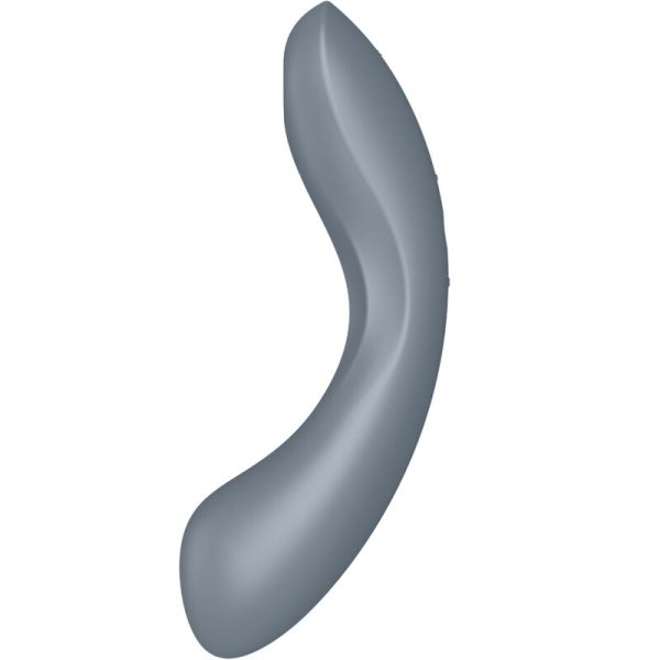 SATISFYER - CURVA TRINITY 1 AIR PULSE VIBRACIÓN GRIS TALLA 1 - Imagen 8