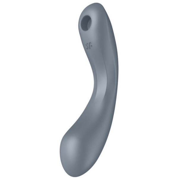 SATISFYER - CURVA TRINITY 1 AIR PULSE VIBRACIÓN GRIS TALLA 1 - Imagen 3