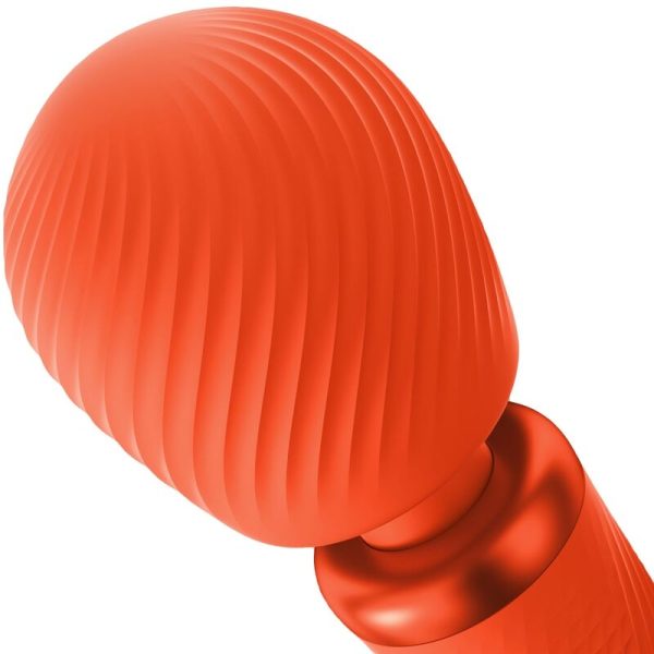 FUN FACTORY - VIM RUMBLE VIBRATORIO DE SILICONA RECARGABLE HEAVY DUTY SUNRISE NARANJA NARANJA TALLA 1 - Imagen 3