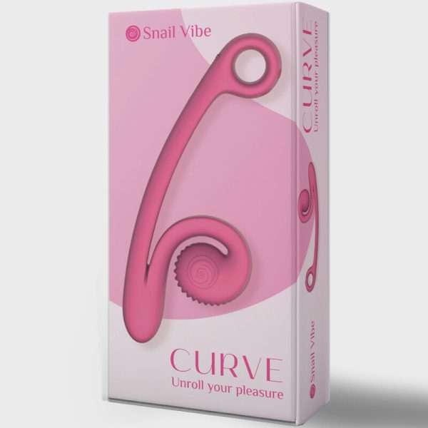 VIBRADOR CARACOL - VIBRADOR CARACOL CURVE ROSA - Imagen 4