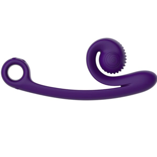 VIBRADOR CARACOL - VIBRADOR CURVO MORADO MORADO TALLA 1 - Imagen 3