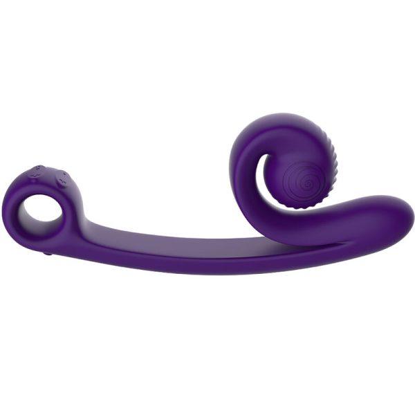 VIBRADOR CARACOL - VIBRADOR CURVO MORADO MORADO TALLA 1 - Imagen 2