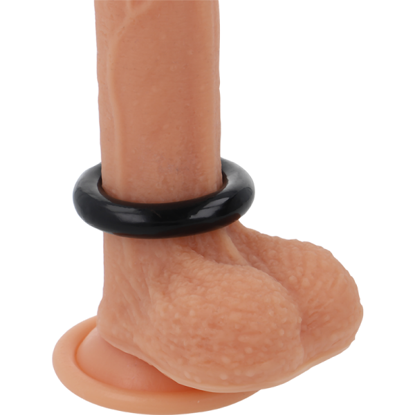 POWERING - ANILLO PARA EL PENE SUPER FLEXIBLE Y RESISTENTE 4,5 CM NEGRO