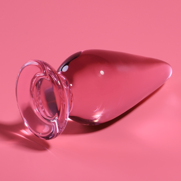 SERIE NEBULA BY IBIZA - PLUG ANAL MODELO 4 CRISTAL BOROSILICATO 11 X 5 CM ROSA - Imagen 6