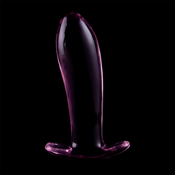 SERIE NEBULA BY IBIZA - PLUG ANAL MODELO 5 CRISTAL BOROSILICATO 12,5 X 3,5 CM ROSA - Imagen 7