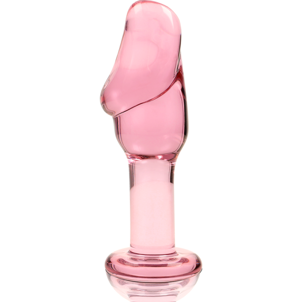 SERIE NEBULA BY IBIZA - PLUG ANAL MODELO 6 CRISTAL BOROSILICATO 12,5 X 4 CM ROSA - Imagen 3