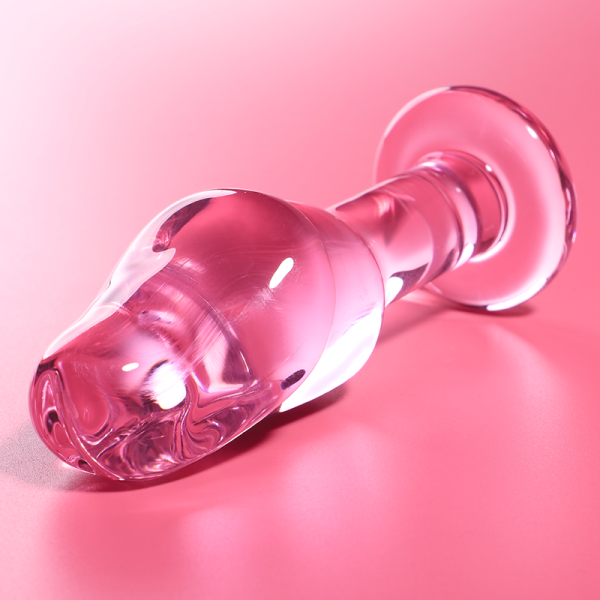 SERIE NEBULA BY IBIZA - PLUG ANAL MODELO 6 CRISTAL BOROSILICATO 12,5 X 4 CM ROSA - Imagen 6