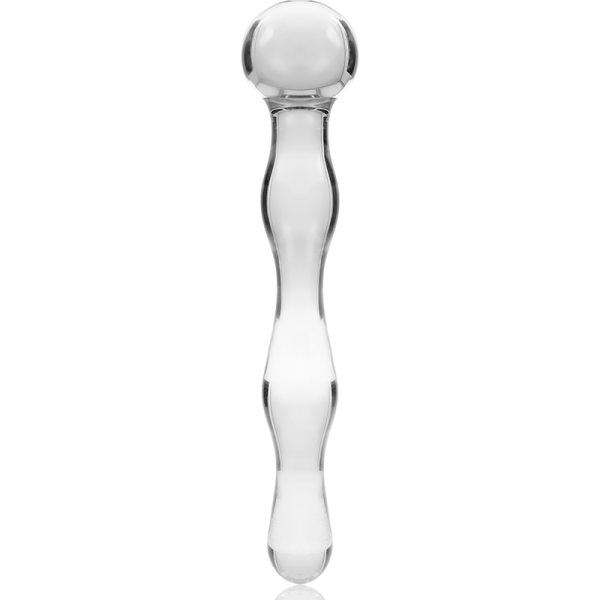 NEBULA SERIES BY IBIZA - MODELO 13 DILDO DE CRISTAL BOROSILICATO 18 X 3,5 CM - Imagen 3