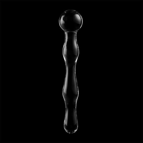 NEBULA SERIES BY IBIZA - MODELO 13 DILDO DE CRISTAL BOROSILICATO 18 X 3,5 CM - Imagen 7