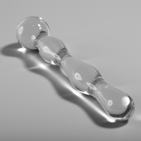 NEBULA SERIES BY IBIZA - MODELO 13 DILDO DE CRISTAL BOROSILICATO 18 X 3,5 CM - Imagen 6