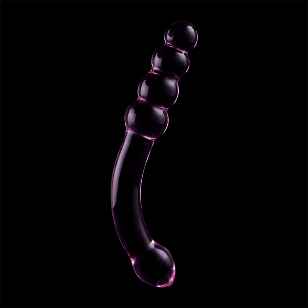 NEBULA SERIES BY IBIZA - MODELO 14 DILDO DE CRISTAL BOROSILICATO 18,5 X 3 CM ROSA - Imagen 7