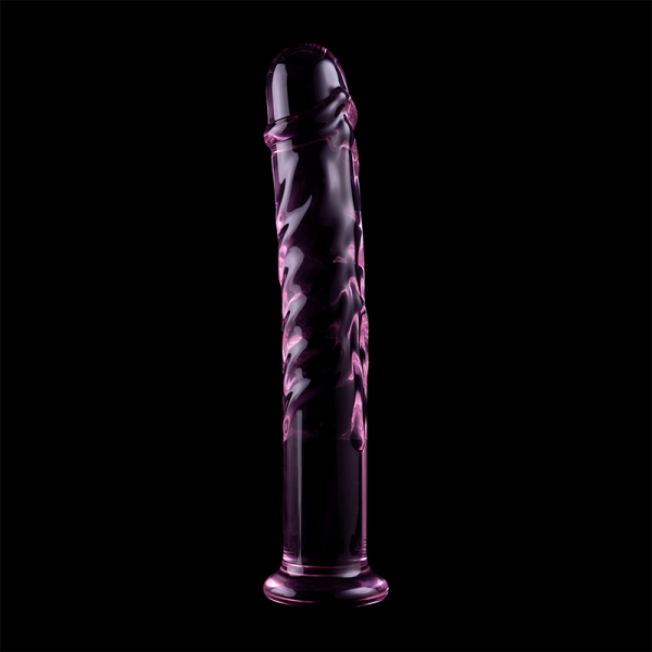 NEBULA SERIES BY IBIZA - MODELO 16 DILDO DE CRISTAL BOROSILICATO 18,5 X 3 CM ROSA - Imagen 7