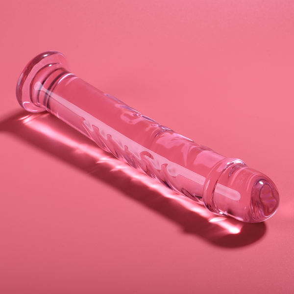 NEBULA SERIES BY IBIZA - MODELO 16 DILDO DE CRISTAL BOROSILICATO 18,5 X 3 CM ROSA - Imagen 6