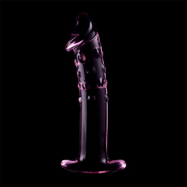 NEBULA SERIES BY IBIZA - MODELO 19 DILDO DE CRISTAL BOROSILICATO 18,5 X 4 CM ROSA - Imagen 7