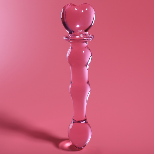 NEBULA SERIES BY IBIZA - MODELO 21 DILDO DE CRISTAL BOROSILICATO 20,5 X 3,5 CM ROSA - Imagen 6