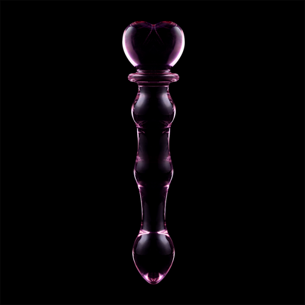 NEBULA SERIES BY IBIZA - MODELO 21 DILDO DE CRISTAL BOROSILICATO 20,5 X 3,5 CM ROSA - Imagen 7