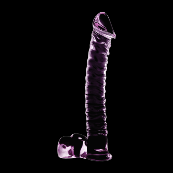 NEBULA SERIES BY IBIZA - MODELO 23 DILDO DE CRISTAL BOROSILICATO 21,5 X 4 CM ROSA - Imagen 7