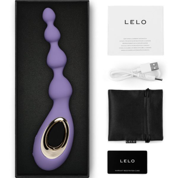 LELO - MASAJE ANAL VIOLETA SORAYA BEADS LILA TALLA ÚNICA - Imagen 3