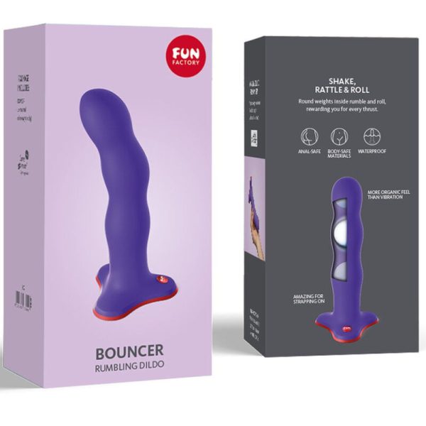 FUN FACTORY - HACIENDA DILDO MORADO MORADO TALLA ÚNICA - Imagen 5