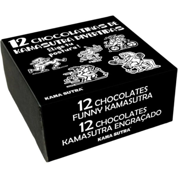 DIABLO SPICY - CAJA DE 12 CHOCOLATINAS CON POSTURAS KAMASUTRA