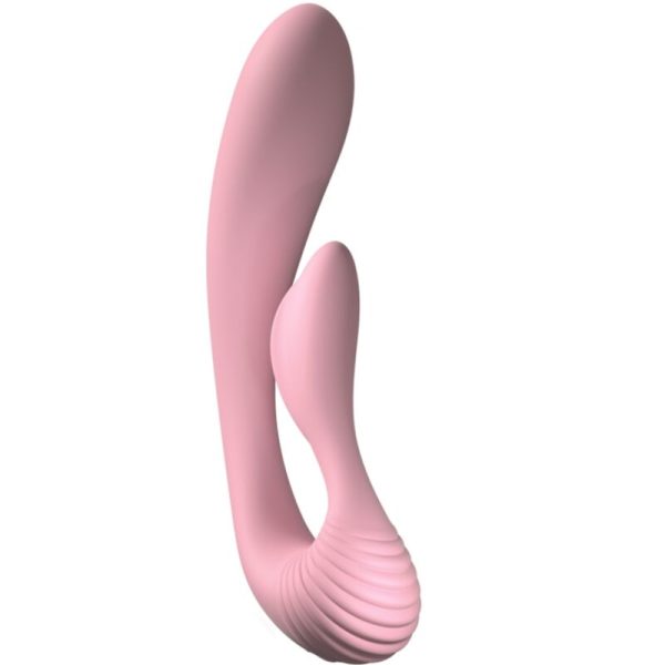 ADRIEN LASTIC - VIBRADOR DOBLE CONEJO G-WAVE ROSA - Imagen 2