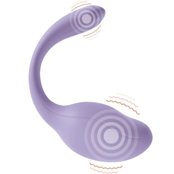 ADRIEN LASTIC - ESTIMULADOR DE CLITORIS SMART DREAM 3.0 Y CONTROL REMOTO DEL PUNTO G VIOLETA - APP GRATUITA - Imagen 4