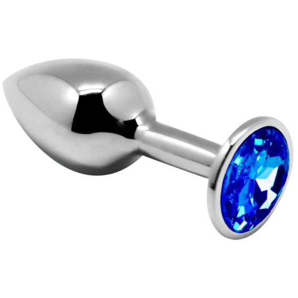 ALIVE - MINI PLUG PLACER ANAL METAL AZUL TALLA M