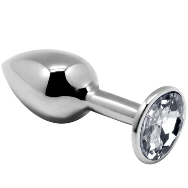 ALIVE - MINI PLUG PLACER ANAL BLANCO METAL TALLA L