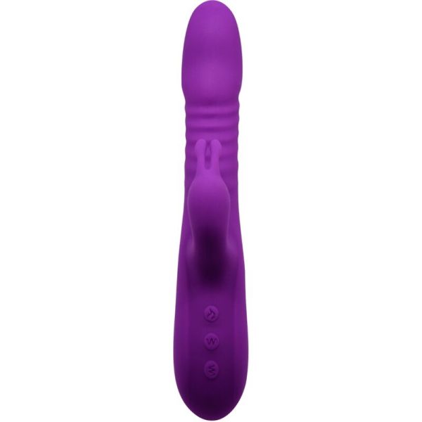 ALIVE - ROMAX CONEJO VIBRADOR SILICONA VIOLETA - Imagen 4