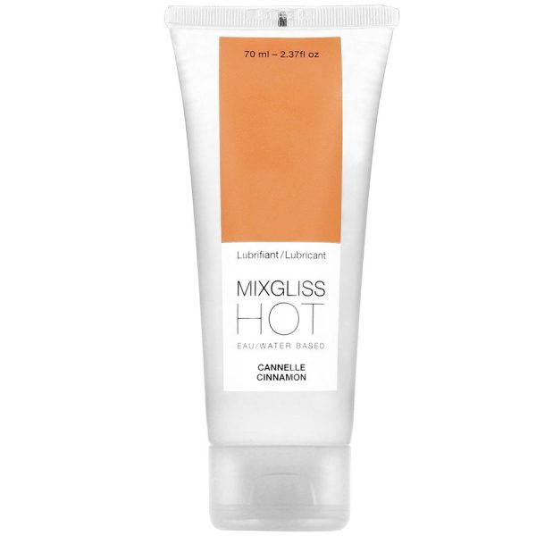 MIXGLISS - LUBRICANTE EFECTO CALOR SABOR CANELA 70ML