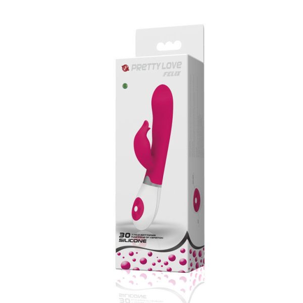 PRETTY LOVE FLIRTATION - VIBRADOR CON ESTIMULADOR FELIX - Imagen 9