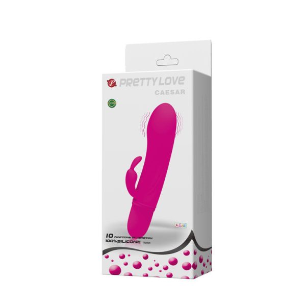 PRETTY LOVE FLIRTATION - VIBRADOR CON CONEJO CAESAR - Imagen 10