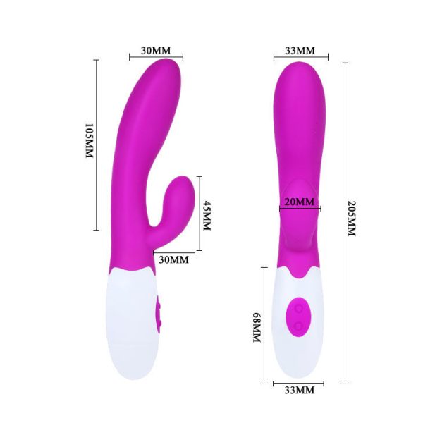 PRETTY LOVE FLIRTATION - VIBRADOR CON ESTIMULADOR DE CLITORIS ALVIS - Imagen 6