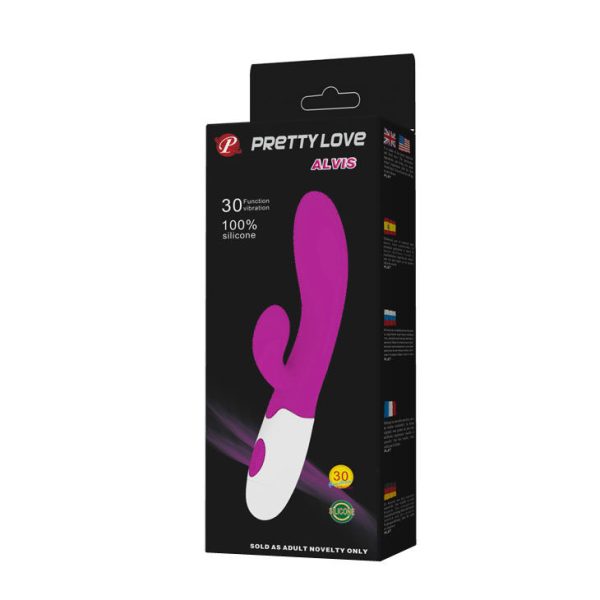 PRETTY LOVE FLIRTATION - VIBRADOR CON ESTIMULADOR DE CLITORIS ALVIS - Imagen 9