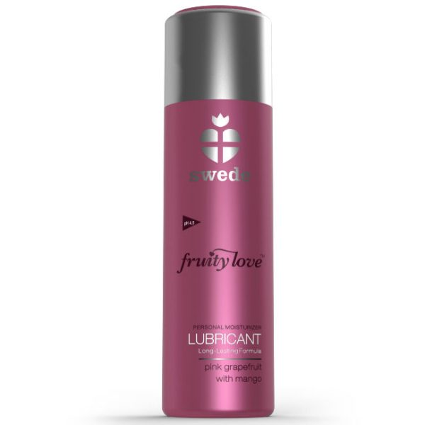 SWEDE - LUBRICANTE FRUITY LOVE POMELO ROSA CON MANGO 100 ML - Imagen 2