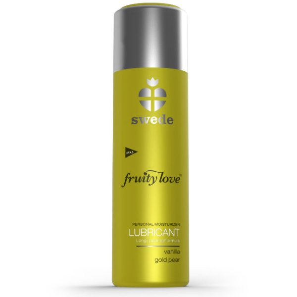 SUECIA - LUBRICANTE FRUITY LOVE VAINILLA GOLD PEAR 100 ML - Imagen 2