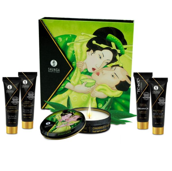 KIT SECRETO DE GEISHA DE TÉ VERDE EXÓTICO