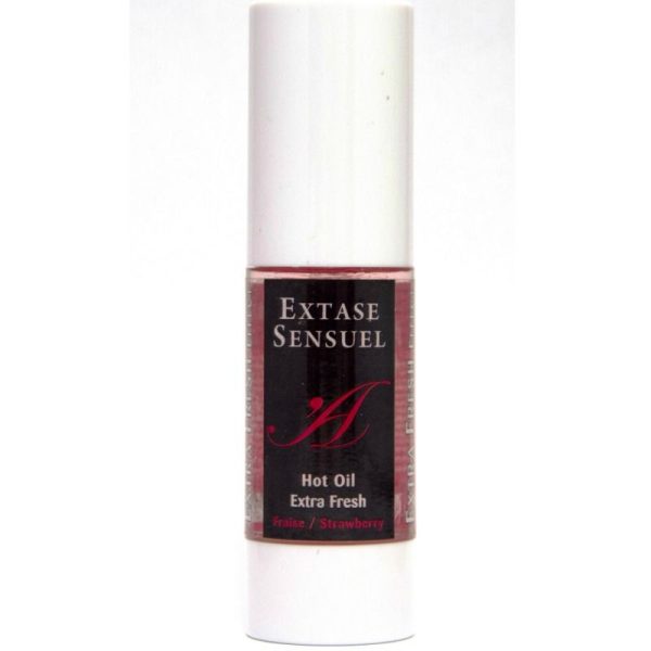 EXTASE SENSUEL ACEITE CALIENTE FRESA EXTRA FRESCA - Imagen 2