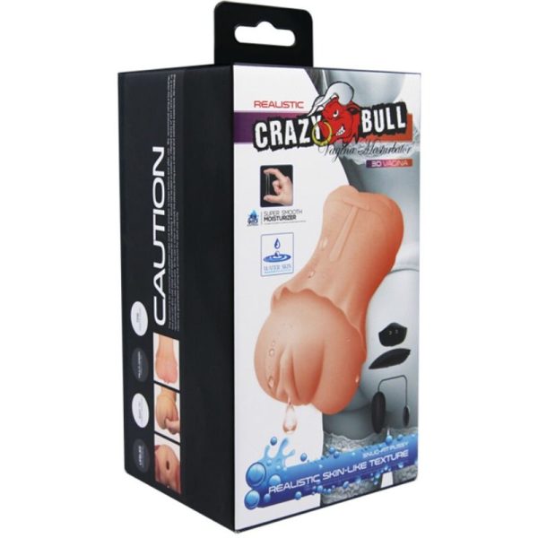 CRAZY BULL - MASTURBADOR VAGINA WATER SKIN CON VIBRANT BULLET 2 - Imagen 10