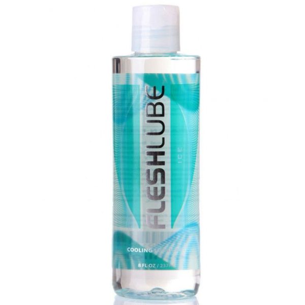 FLESHLIGHT FLESHLUBE ICE LUBRICANTE A BASE DE AGUA EFECTO ENFRIAMIENTO 250 ML