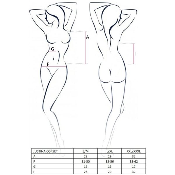 CORSÉ JUSTINA MUJER PASIÓN - Imagen 3