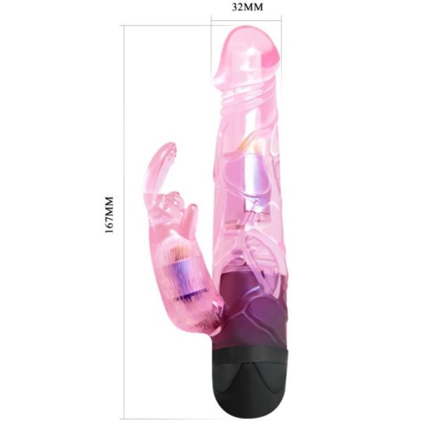 VIBRADOR GIVE YOU LOVER CON CONEJO ROSA - Imagen 4