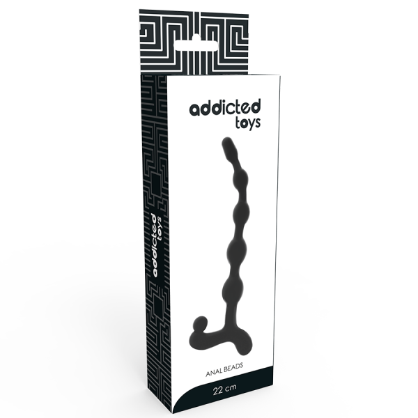 ADDICTED TOYS BOLAS ANALES 22 CM NEGRO - Imagen 5